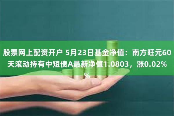 股票网上配资开户 5月23日基金净值：南方旺元60天滚动持有中短债A最新净值1.0803，涨0.02%