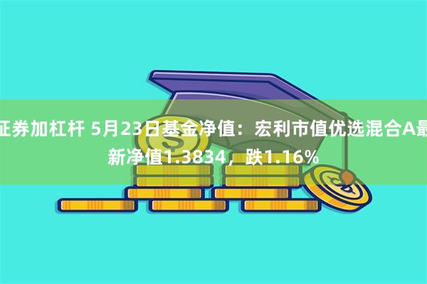 证券加杠杆 5月23日基金净值：宏利市值优选混合A最新净值1.3834，跌1.16%