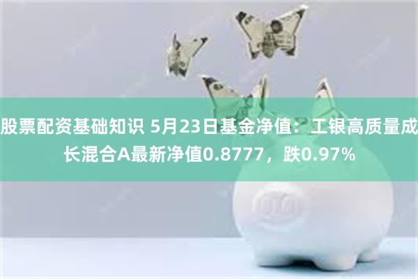 股票配资基础知识 5月23日基金净值：工银高质量成长混合A最新净值0.8777，跌0.97%